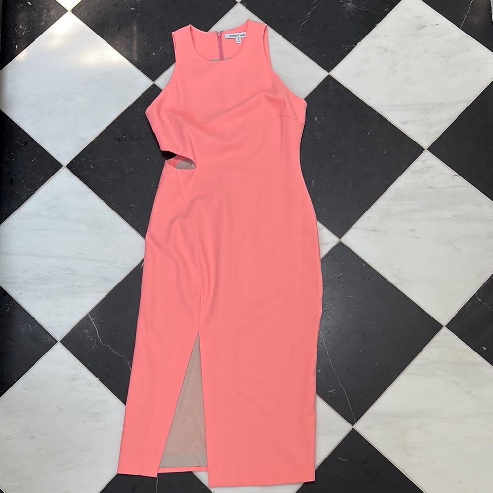 Elizabeth and James Coral Bodycon Dress